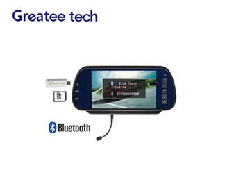 7 Inch mirror monitor Bluetooth MP5